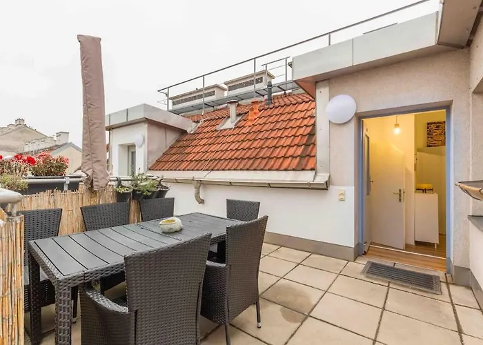 „royal Loft View“ Rooftop Naehe Stadtzentrum Apartman Bécs